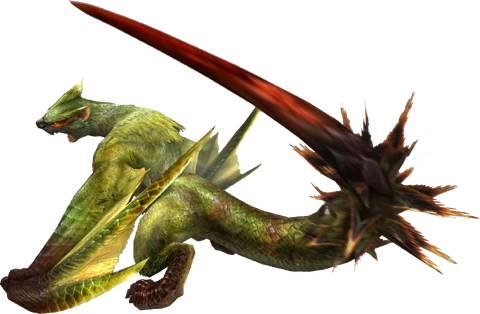 Green Nargacuga — Monster Hunter Stories 3
